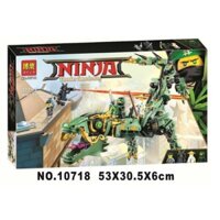 [Giá cực sốc] - Đồ chơi  Lego ninja movie 10718 - Rồng xanh huyền thoại khổng lồ