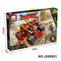 [Giá cực sốc] - Đồ chơi Lego ninja movie jx80051 - cỗ xe lửa của Amor