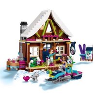 [Giá cực sốc] - Đồ chơi  Lego friends snow 10731 Bela - nhà gỗ nghỉ dưỡng khu trượt tuyết