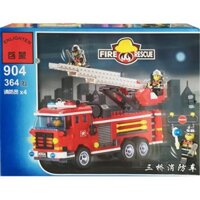 [Giá cực sốc] - Đồ chơi  Lego fire man 904 - xe thang cứu hoả