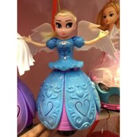 [Giá cực sốc] - Đồ chơi Trung thu- Đèn lồng elsa cánh trắng váy xòe