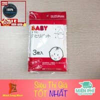 [Giá Cực Sốc] KHĂN THẤM MỒ HÔI SUZURAN JAPAN (3 CHIẾC/TÚI)