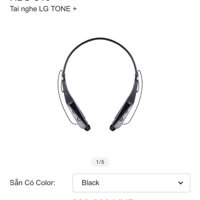 [Giá cực sốc ] Tai nghe nhạc Bluetooth LG HBS _510 Đen