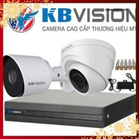 [Giá Cực Sốc] Trọn Bộ 02 Camera Giám Sát KBVISION Full HD 1080p - Thương Hiệu Mỹ MSP290102