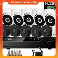 [Giá cực sốc]Trọn bộ 16 camera giám sát KBVISION Full HD 1080p kèm phụ kiện|lắp đặt camera