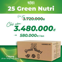 [GIÁ CỰC TỐT] Combo 1 Thùng (6 lon 750g) Sữa Hạt Ngũ Cốc 25 Green Nutri