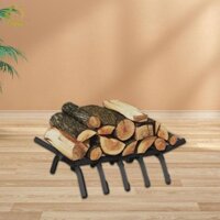 Giá củi Bothyi Giá để đồ bằng gỗ Giá đỡ củi Đồ trang trí đa năng Lò sưởi cho sân sau Thể thao ngoài trời