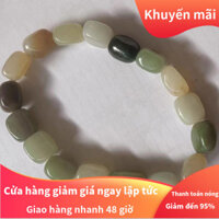 Giá đặc biệt, vòng tay ngọc bích Hetian Tân Cương, vòng tay tự nhiên đa dạng, đá thô nguyên chất, vòng tay hình tròn đơn, kiểu cũ cho nam và nữ, cặp đôi