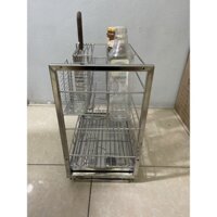 Giá dao thớt inox lắp tủ bếp, kệ dao thớt lắp tủ bếp