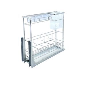 Giá dao thớt inox nan dẹt BossEU BS304.200DS