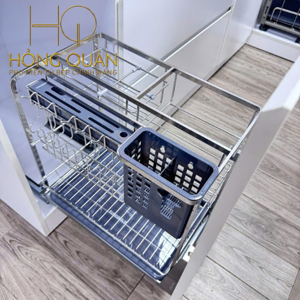 Giá dao thớt nan dẹt inox mờ Eurogold EP35