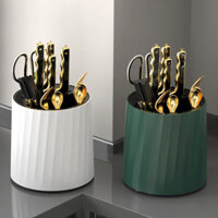 Giá Dao Xoay Kiểu Mới, Giá Bếp, Mặt Bàn, Đũa Đa Năng, Ống Lưu Trữ Bộ Đồ Ăn, Dao, Giá Lưu Trữ Tích Hợp