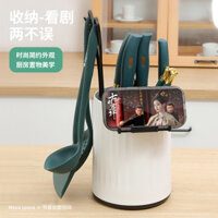 Giá Dao Xoay Nhà Bếp, Lồng Đũa, Dao Thoát Nước Đa Năng, Giá Tích Hợp, Giá Đựng Đồ Ăn