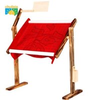 Giá để bàn bằng gỗ Cross Stitch Khung xoay thêu
