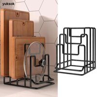 Giá Để Bàn Cắt Dụng Cụ Nhà Bếp Giá Đỡ Tự Do Kim Loại Nắp Nồi Giá Thớt Ban Tổ Chức