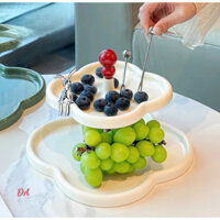 Giá để bánh 2 tầng giá để bánh sinh nhật phong cách châu âu