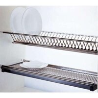 Giá để bát 2 tầng tủ trên dạng V inox Faster FS-RS700S