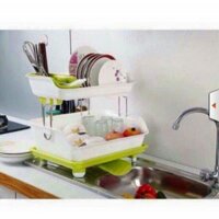 Giá để bát đĩa có khay hứng nước , tiện lợi và dễ sử dụng