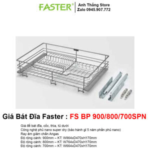 Giá để bát đĩa Faster FS BP900/800/700SPN