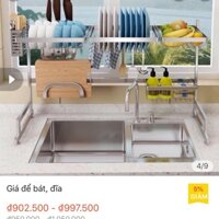 Giá để bát đĩa inox THIÊN TÂN TT137