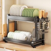 ™☽☒Giá để bát đĩa nhà bếp Giá để bát đĩa Tủ đựng bát đĩa Giá để đồ dùng gia đình