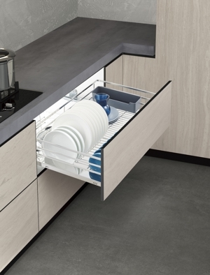 Giá để bát đũa tủ dưới Eurokit GB-700