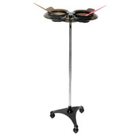 Giá Để Bát Nhuộm Tóc Cho Salon, Xe Đẩy Bát Nhuộm Barbershop - KVKE003