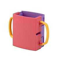 Giá để bình sữa màu hồng