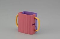 Giá để bình sữa màu hồng