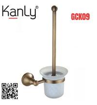 Giá để chổi cọ Toilet bằng đồng Kanly GCK09