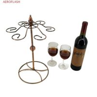 Giá để cốc thủy tinh rượu vang AEROFLASH, Giá đỡ cốc thoát nước nhanh đứng miễn phí, Giá treo ngược chắc chắn 6 móc Giá đỡ kính uống nước tại nhà