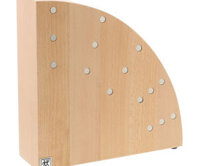 Giá Để Dao Nam Châm Gỗ Sồi Tròn Zwilling 1018629 10 Ngăn Màu Tự Nhiên        – Cheflink