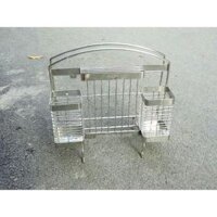Giá để dao thớt la đơn kèm giỏ đũa inox 304
