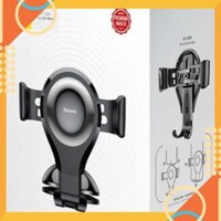 Giá để điện thoại trên ô tô Baseus Osculum Type Gravity Car Mount SUYL-XP01 (Hút chân không, Gắn Táp lô xe)