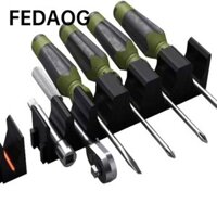 Giá để đồ cờ lê FEDAOG, Giá đỡ cờ lê công cụ phần cứng gắn tường, Móc treo màn hình đa năng 12 khe ABS Cờ lê lưu trữ