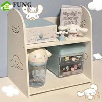 Giá để đồ để bàn FUNG, Kệ sách nhiều lớp Cinnamoroll hai lớp, Sử dụng cho học sinh Hộp sắp xếp bàn Kawaii Kuromi đa chức năng Hộp sắp xếp phòng ngủ