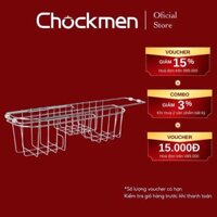 Giá Để Đồ Gác Bồn Rửa Bát CHOCKMEN Inox Cao Cấp Co Giãn Rổ Đựng Dụng Cụ Rửa Chén Khay Ráo Đồ Giá Đựng Đồ Nhà Bếp