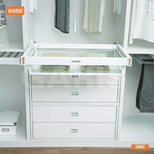 Giá để đồ gập vách kính Garis GW02.90