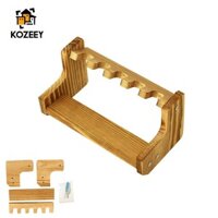 Giá để đồ mô hình bằng gỗ KOZEEY Đế trưng bày Mini có bề mặt chống trượt Bộ sắp xếp mô hình cho tủ