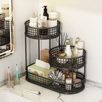 Giá để đồ mỹ phẩm Giá để đồ sản phẩm chăm sóc da của phụ nữ Giá để bàn để bàn sắt Đồ dùng vệ sinh p