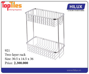 Giá để đồ nhà vệ sinh 2 tầng HILUX HL 921