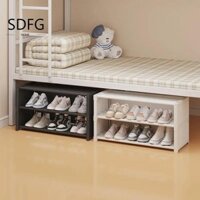 Giá Để Giày Dài SDFG, Vỏ Chống Bụi Tiết Kiệm Không Gian Tủ Giày, Di Động Hai Hàng Đứng Miễn Phí Chống Thấm Nước Kệ Bảo Quản Phòng Ngủ
