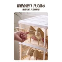 Giá Để Giày Gấp Gọn Tủ giày chống bụi dung tích lớn Hộp giày đơn giản Giá Để Giày Cho Hành Lang Lối Vào T2CB
