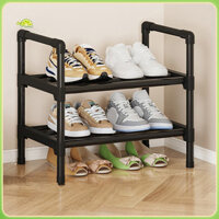 Giá để giày nhiều lớp Fianao Bộ bảo quản giày ổn định Giá để giày bằng kim loại chắc chắn Kệ lưu trữ hạng nặng cho giày bốt Dễ dàng lắp đặt Khả năng chịu lực mạnh Đông Nam