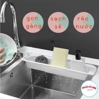 Giá Để Giẻ Rửa Bát Nhựa Việt Nhật, Khay Gác Bồn Để Đồ Rửa Chén Hàng Cao Cấp – Nội thất gia dụng