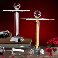 Giá Để Ly Rượu Pha Lê Bộ Bình Đựng Rượu Ly Rượu Vang Đỏ Chân Cao Treo Ngược Phong Cách Châu Âu Gia Dụng Thủy Tinh Trang