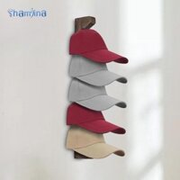 Giá Để Mũ Bóng Chày Mũ Gỗ Giá Đỡ Mũ Trang Trí 5 Móc Sắp Xếp Treo Tường Mũ Màn Hình Cho Phòng Ngủ Cloakroom Nhà