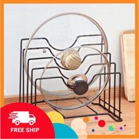 Giá Để Nắp Xoong Nồi, Dao Thớt Tiện Lợi Cho Gia Đình