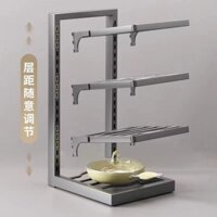 Giá Để Nồi Đặc Biệt Để Bảo Quản Nồi Nhà Bếp Kệ Inox Kệ Kệ Cống Bồn Rửa Nhiều Lớp Tủ Gia Đình Lớp Bên Trong guanjie2.my20250330