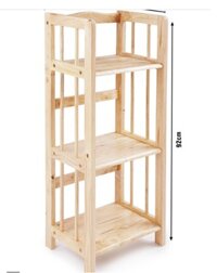 Giá để sách gỗ thông 3 tầng rộng 40cm GS3T40